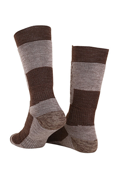 THERMOFORM Unisex Brown Socks Hzts1-Brown