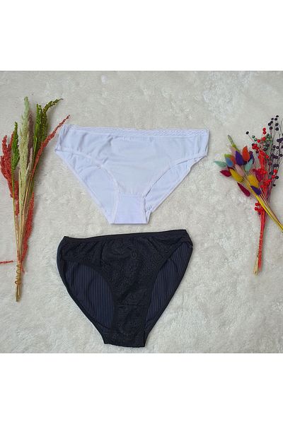 Modriva Set de 2 chiloți din Lycra pentru femei