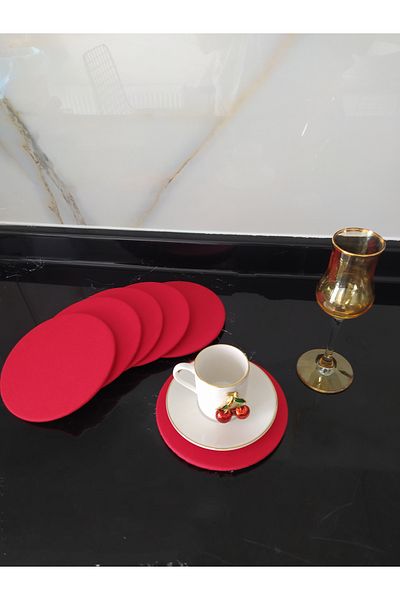 dehaberk Coaster Supla, Coffee Coaster, Water Coaster Supla 6 PCS