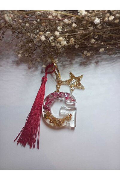 demirbasavm سلسلة مفاتيح إيبوكسي مصنوعة يدويًا