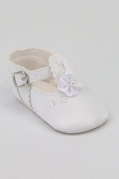 SIRRI Baby Girl Soft Sole Shoes, Size 16-17-18