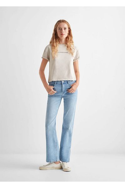 Mango Teen Tricou cu Mesaj
