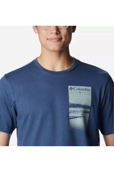 Columbia Explorers Canyon SS Tee Erkek T-shırt