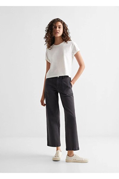 Mango Teen Tricou Alb Pentru Copii