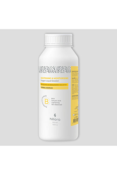 Hillora Hydrafacial BHA Etkili Beyazlatıcı ve Nemlendirici Solüsyon 1000ml