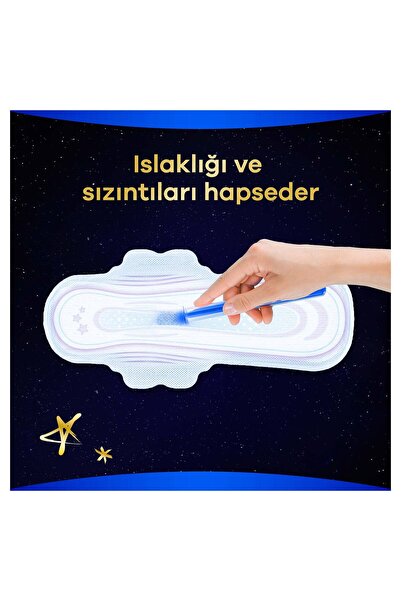 Orkid Ultra Gece Ekstra Hijyenik Ped 20 Adet 4 Boy 4 Adet