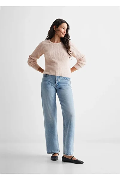 Mango Teen Pulover roz pentru copii