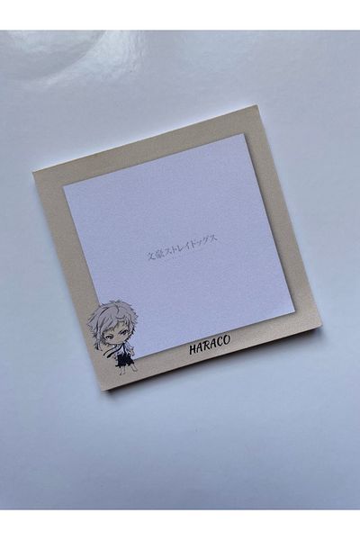 Hara Company Bungou Stray Dogs Anime Atsushi 9x9 CmAnime Memopad