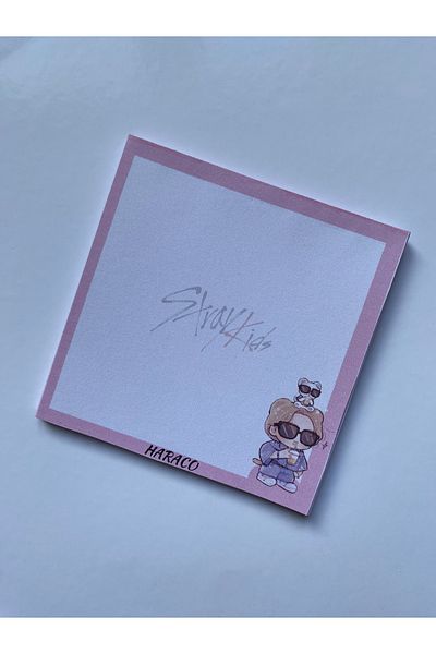 Hara Company Stray Kids Hyunjin 9x9 CmKpop Memopad