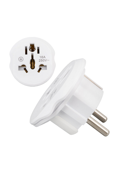 Powermaster AMERİKAN İNGİLİZ FİŞ ADAPTÖR ÇEVİRİCİ 16A 250V NK-605K