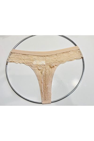 kayabaş Laser Cut Lace Thong - F.k 2801