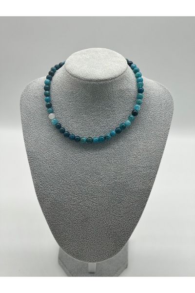 Hobimos Apatite Natural Stone Necklace