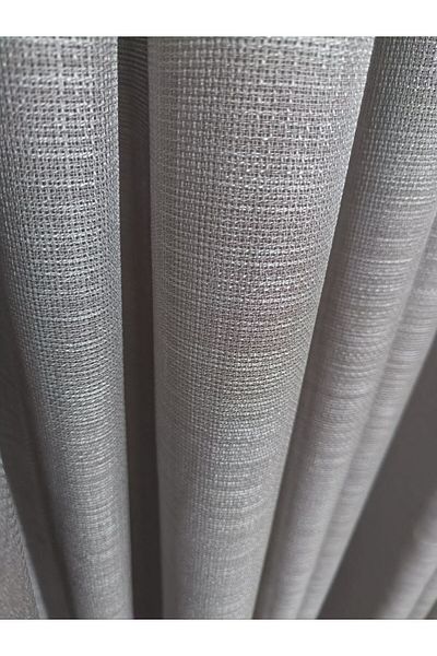 MebelPort Curtain 100% Linen Tulle square pattern American Pleated 1/3 frequency