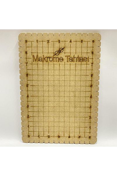 orhanucuzluk Πίνακας Μακραμέ 25x20 εκ