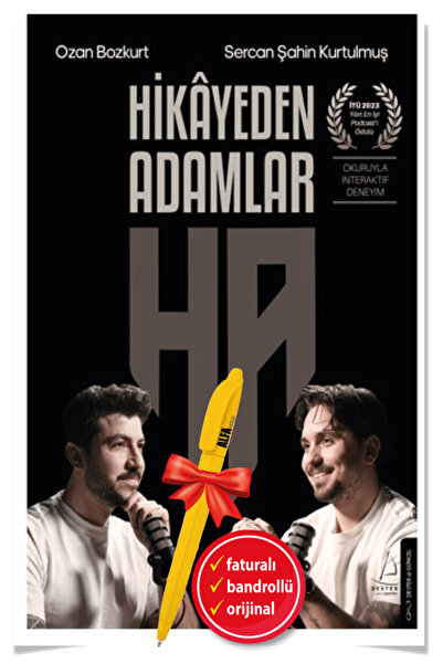 Destek Yayınları Alfa Kalem + Hikayeden Adamlar kitap / Ozan Bozkurt & Sercan Şahin Kurtulmuş - Destek Yayınları