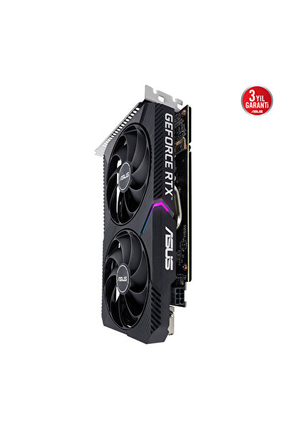 ASUS 8 Gb Asus Geforce Rtx 3050 Dual-Rtx3050-O8G-V2 Gddr6 128Bit 1852Mhz Oc D...