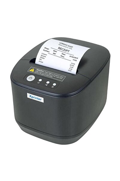 Genel Markalar XPRINTER XP-Q801 203DPI DİREKT TERMAL USB+ETHERNET FİŞ YAZICI