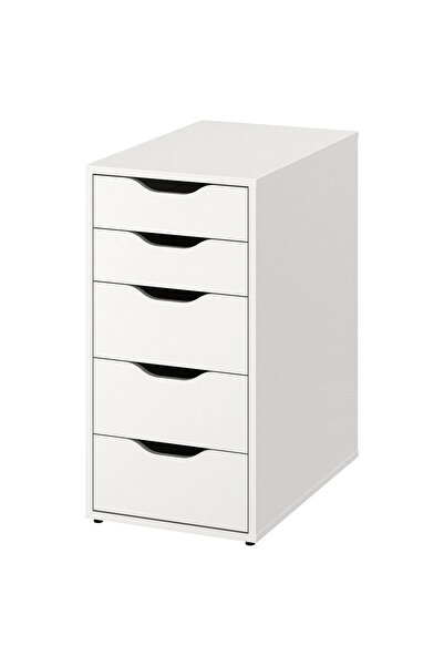 IKEA beyaz 140x60 cm geniş çalışma masası sade tasarım Akdenizshop