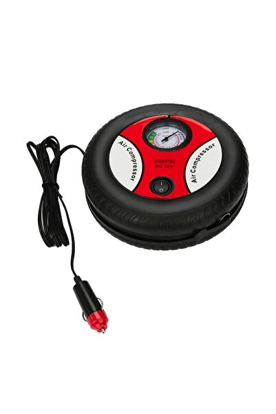 GPR AUTO PARTS ARAÇ LASTİK HAVA KOMPRESÖRÜ POMPASI 260PSI 12 VOLT ÇAKMAKLIK G...