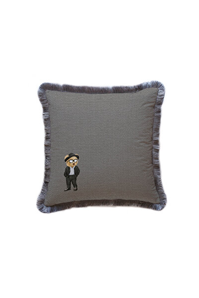 Adawall Suit Teddy Kadife Yastık/Kırlent (DOLGU BONCUK ELYAF ULUSLARARASI YIK...