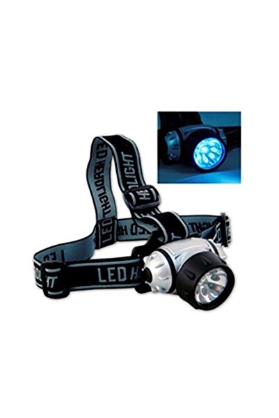 Tahtakale Dünyası 9 Ledli Pilli Kafa Lambası Parlak ledli Güçlü Kafa ışığı Ka...