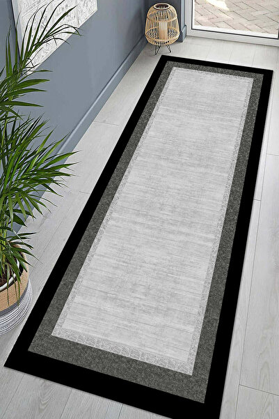 Thalia Home Kaymaz Tabanlı Yıkanabilir Baskılı Yolluk Halı