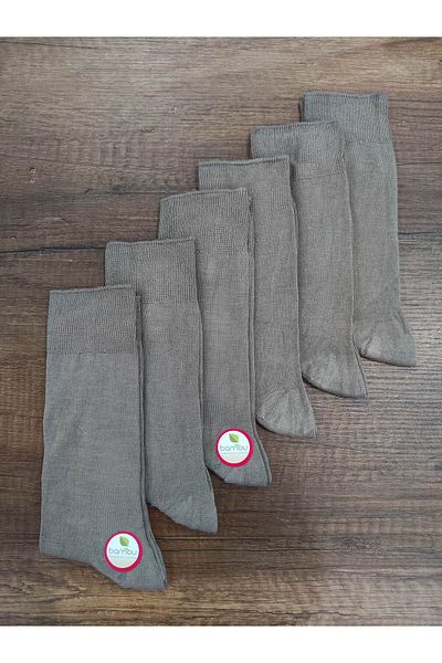 Leement socks Мъжки 6 чифта летни безшевни бамбукови класически чорапи