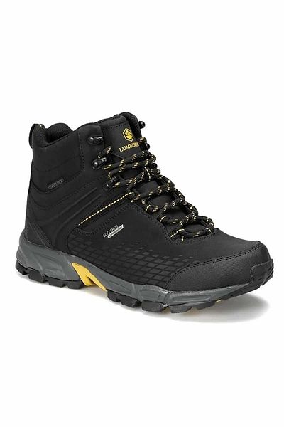 lumberjack Flake Hi Black Yellow B-3 Ανδρικά αδιάβροχα παπούτσια Rs-flake Hi-3black