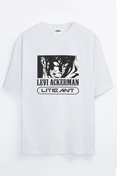 Grove Fashion Levi Ackerman Printed Unisex Oversize T-shirt