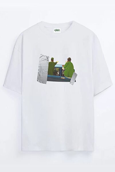 Grove Fashion Grove Gang Gta5 Printed Unisex Oversize T-Shirt