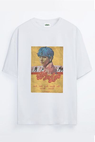 Grove Fashion Bts Army Printed Unisex Oversize T-shirt