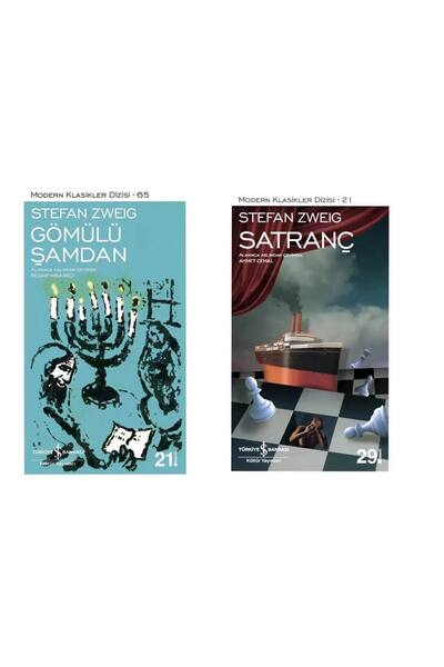 TÜRKİYE İŞ BANKASI KÜLTÜR YAYINLARI Stefan Zweig - Gömülü Şamdan - Satranç