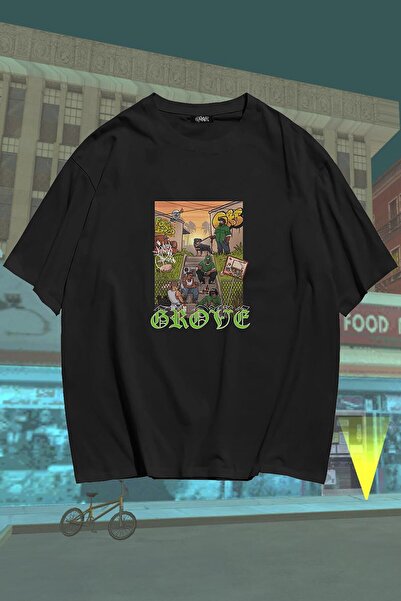Grove Fashion Grove Street Gang Unisex Oversize T-shirt
