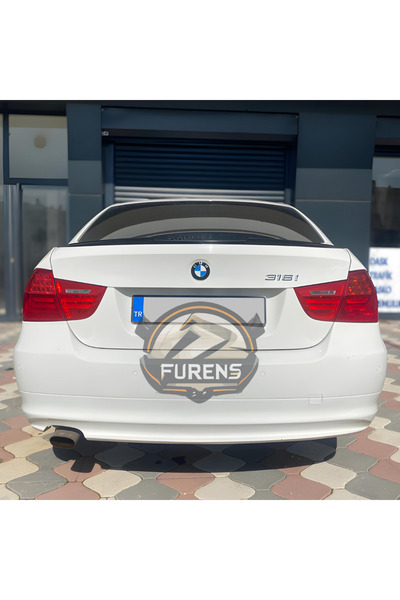 Furens Bmw E90 318 320 325 330 Bagaj Üstü Yarasa Spoiler Piano Black 2006-2012