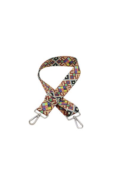 Anatolia 4cmx120cm Geometric Patterned Adjustable Bag Strap Bag Handle Bag Accessory
