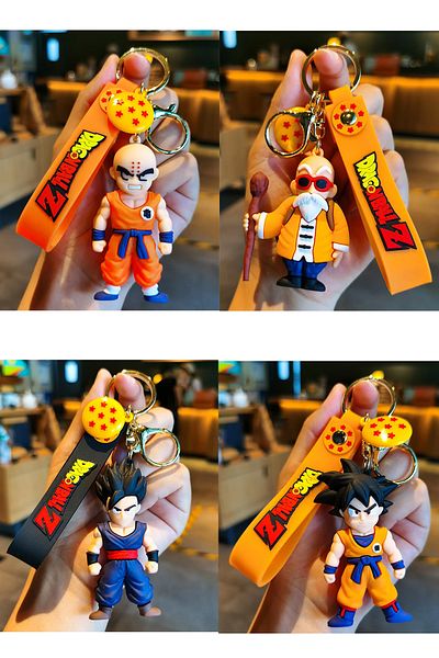 Vox Art Dragon Ball Z Σετ με 4 μπρελόκ και στολίδι τσάντας