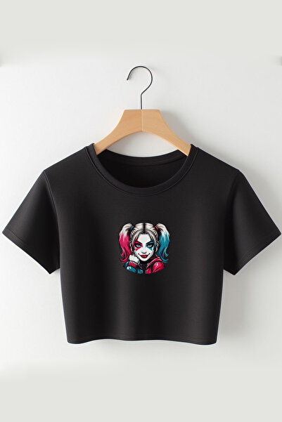 Vordevia Tricou crop imprimat