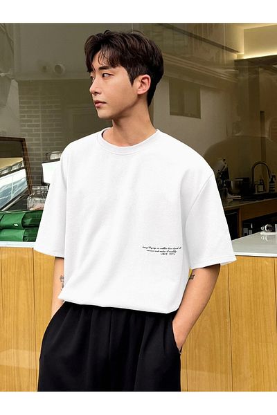 viperkombin Μπλουζάκι Unisex Oversize Βαμβακερό Άνετη Εφαρμογή