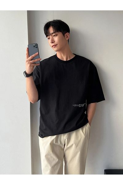 viperkombin Μπλουζάκι Unisex Oversize Βαμβακερή Άνετη Εφαρμογή