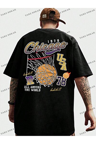 Tarzsokak Tricou grafic KOD Trend Prep pentru baschet și scrisori pentru bărbați