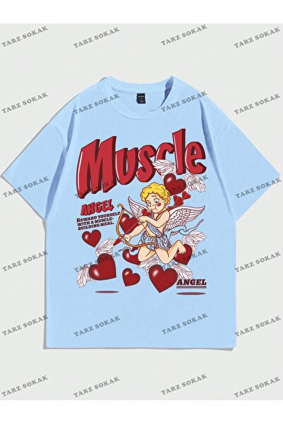 Tarzsokak Tricou cu desene animate și cu litere pentru bărbați KOD Trend Stre...