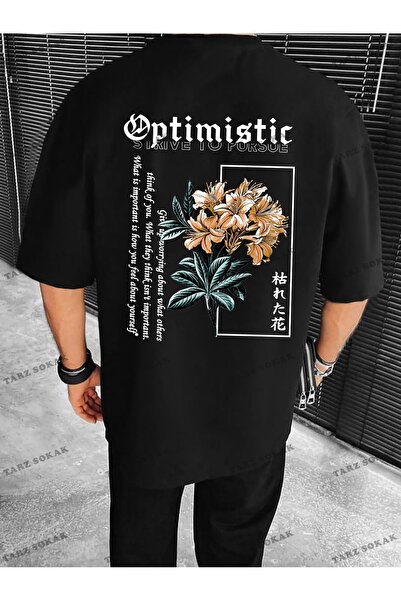 Tarzsokak LEGND CODE Trend Tricou cu slogan floral pentru bărbați