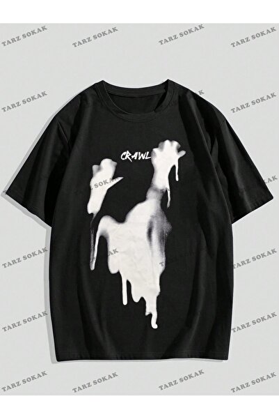 Tarzsokak Tricou grafic cu scrisoare pentru bărbați KOD Trend Street Life