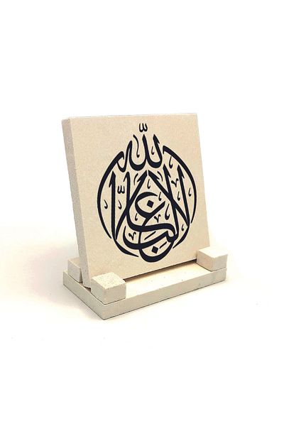 Sadrazam Настолен плот с щампа от естествен камък, 10x10 Kh-149