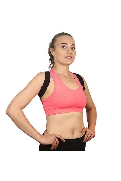 Ankaflex Unisex Black Upright Posture Corset