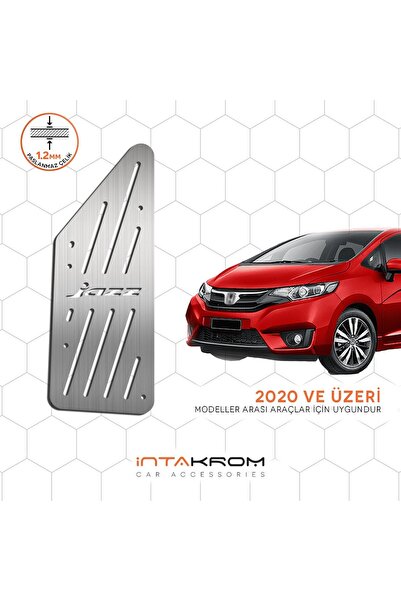 İntachrom Honda Jazz Krom Ayak Dinlendirme Pedalı 2020 ve Üzeri