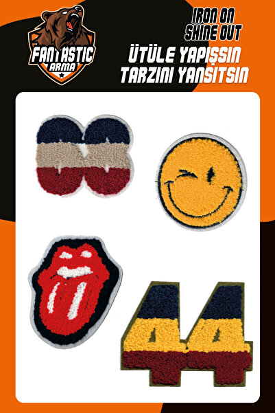 FANTASTIC ARMA Set de plasturi pentru armă cu suprafață de prosop, care se lipsește cu fierul de călcat