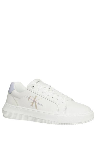 Calvin Klein Chunky Cupsole Laceup Lth Pearl