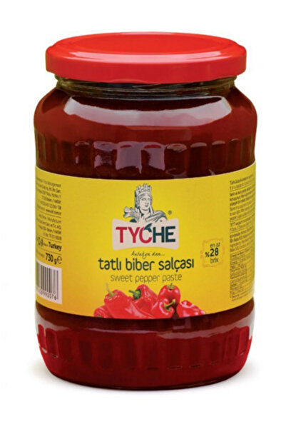 Tyche Antakya'dan Tatlı Biber Salçası 730 G Cam Kavanoz