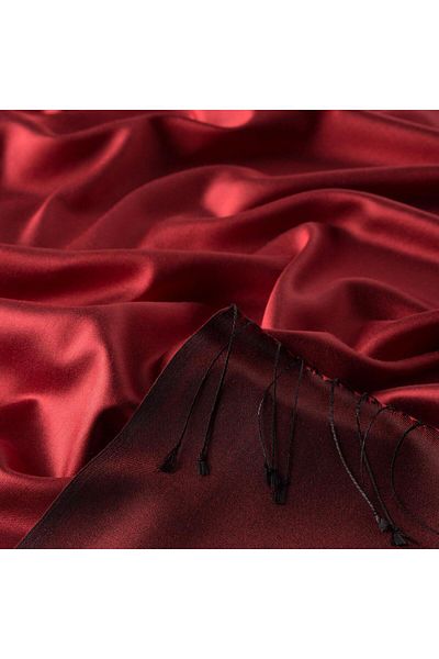 ipekevi Ottoman Red Double Sided Silk Shawl
